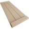 Ekena Millwork Rustic Three Board Joined Board-n-Batten Rough Cedar Faux Wood Shutters w/End Batten, 16 1/2"Wx76"H SHUBJE16X76RCPR - alternate 18