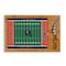 Picnic Time Family Of Brands NCAA Illinois Fighting Illini Football Field Icon Glass Top Cutting Board & Knife Set 910-00-505-214-0 - alternate 1