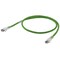 Hubbell 7ft Cat 6 Patch Cable, Green HC6GN07 - alternate 2
