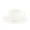 Elama Sol 12 Piece 3 Ounce Porcelain Espresso Cup with Saucer Set in White ELM-SOL-3ESPRESSO - alternate 6