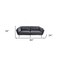 Homeroots 84" Gray Sofa With Black Legs 480916 - alternate 10