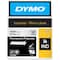 Dymo Label Tape Cartridge, Black on Clear, Labels/Roll: Continuous 622290 - alternate 1