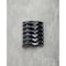 Luxury Lighting Jaken 9.75 in Tall Ceramic Outdoor Wall Light, Matte Black Paint Finish, 2PK (2) ADA-209-S06-MBP-ud-7 - alternate 3