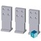 Siemens rear connection stud flat 3 units accessory for: plug-in unit 3VA9603-0KP00 3VA9603-0QE01 - alternate 3