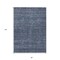 Homeroots 8' X 10' Navy Blue And Ivory Geometric Washable Indoor Outdoor Area Rug 605593 - alternate 9