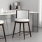 Manhattan Comfort Evalyn Counter Stool  in White CS021-WH - alternate 1