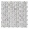 Apollo Tile 12x12 Bianco Carrara Glass Marble Polished Floor and Wall Mosaic Tile 4.83 sqft/case, 5PK APLBL8804CAA - alternate 1