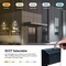 Euri Lighting Mini LED Wall Pack, 15.8W, 1600 lm, 5CCT, Photocell, Wet Rated, ETL/FCC EOL-WL02BK-2100e - alternate 8