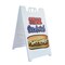 Signmission Steak Sandwich, A-Frame & 2 Decals Installed, Heavy-Duty Plastic Frame SBHD-D-2436-Steak Sandwich - alternate 1
