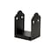 Simpson Strong-Tie Post Base Outdoor Accents 7.25in H X 6in W 12 Ga. Galvanized Steel Black APB66R - alternate 1