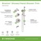 Symmons Braston HydroMersion Double Handle Tub and Shower Trim Kit with Hand Spray (Valve Not Included) 5896STN15TRM - alternate 3