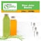 Ecoquality 10oz Empty Clear Plastic Bottles with Tamper Evident Cap For Juices, Milk, Smoothies, 5PK EQ10CLJU-5 - alternate 8