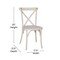 Flash Furniture Advantage White Resin X-Back Chair, PK2 RESXB-WHITE-2 - alternate 9