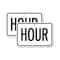 Signmission Hour, 18'' X 24'' 2 Signs, Heavy Gauge Aluminum, 2PK A-1824-2PACK-23898 - alternate 1