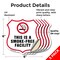 Signmission No Smoking Shield Label Set This Is A Sm, 6 inch X 6 inch, Vinyl Decal, 5PK SHI-D-5PACK-6-399 - alternate 5
