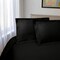 Homeroots Black King Cotton Blend 300 Thread Count Washable Duvet Cover Set 528254 - alternate 6