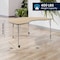 Flash Furniture Commercial Adjustable Height Kidney Activity Table with Locking Casters-LT NAT XU-A4872-KIDNY-LTNAT-T-A-CAS-GG - alternate 10
