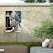 Trademark Fine Art Outdoor Canvas Art Little Dean Line Art and Sculpture Wall Art for Patios, or Gardens 1X29391-OC2432WR - alternate 5