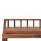 Homeroots 43in Beige and Brown Boucle and Solid Wood Upholstered Bench 723433 - alternate 10