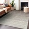 Homeroots 8' X 10' Brown And Ivory Ombre Washable Indoor Outdoor Area Rug 595796 - alternate 9
