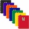 C-Line Products 2-Pocket Poly Portfolio Folder w/3-Hole Punch, Primary Colors, PK36 33930 - alternate 1