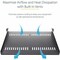 Startech.Com 2U 16in Universal Vented Rack Mount Cantilever Shelf - Fixed Server Rack Cabinet Shelf - 50lbs / CABSHELFV - alternate 6
