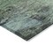 Homeroots 5' X 8' Green And Brown Abstract Washable Indoor Outdoor Area Rug 577620 - alternate 9