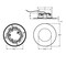 Afx Connie - LED Recessed Flush Mount - White CNEF04LAJD1WH - alternate 4