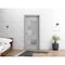 Vdomdoors Slab Barn Door Panel 24 x 96in, Light Grey Oak W/ Frosted Glass, Pocket Closet Sliding SETE6933S-OAK-2496 - alternate 8