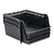 Advantus Nest and Stack Open Lid Storage Bin, 13.5in x 15in x 8.5in, Black, 3PK 39221 - alternate 10
