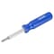 Vulcan Multi-Bit Screwdriver, Slotted, Phillips, Nutdriver Drive, 7-1/4 in OAL, Plastic Handle CC922 - alternate 5