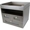 Victor Tidy Tower, Silver, Silver, 12.3" W, 10.8" H, 10.8" D S5500 - alternate 1