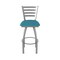 Holland Bar Stool Co 410 Jackie Stainless Steel 36in Swivel Bar Stool with Graph Tidal Seat 41036SS022 - alternate 8
