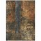 Homeroots 8' X 10' Gray Brown And Gold Abstract Washable Indoor Outdoor Area Rug 606065 - alternate 9