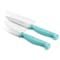 Martha Stewart Everyday Keswick 2 Piece Cutlery and Sheath Set in Teal 141043.02 - alternate 5