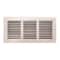 Truaire 14 in. x 6 in. White Stamped Return Air Grille 170 14X06 - alternate 1