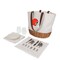 Picnic Time Family Of Brands Cleveland Browns - Promenade Picnic Basket, (Beige Canvas) 203-20-187-084-2 - alternate 2