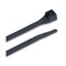Gb Cable Tie, Double-Lock Locking, 6/6 Nylon, Black, 100PK 46-310UVB - alternate 3