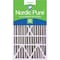 Nordic Pure 16x28x6 Pleated Air Filter, High Capacity, Electrostatically Charged Synthetic Media, MERV 13 16x28x6ASGM13-1 - alternate 1
