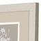 Homeroots Set Of Two Delicate Botanicals Distressed White Framed Wall Art, 2PK 649304 - alternate 4