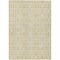 Homeroots 10' X 14' Wheat And Ivory Geometric Washable Indoor Outdoor Area Rug 594892 - alternate 8