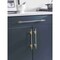 Amerock Urbanite 5-1/16 in 128 mm Center-to-Center Brushed Gold/Black Chrome Cabinet Pull BP778128BGLBCR - alternate 3