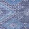 Homeroots 10' X 14' Navy Blue Charcoal And Gray Southwestern Washable Indoor Outdoor Area Rug 603556 - alternate 9