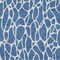 Homeroots 5' X 8' Blue And Ivory Geometric Washable Indoor Outdoor Area Rug 599263 - alternate 9