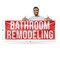 Signmission Bathroom Remodeling, 36 Inch x 96 Inch, Vinyl Banner B-96-30483 - alternate 5