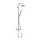Hansgrohe Croma Select E Showerpipe 180 2-Jet, 1.8 GPM in Brushed Nickel 04698821 - alternate 1