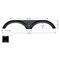 Icon Tandem Axle Fender Skirt FS5315 for Forest River - Black 15315 - alternate 2