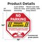 Signmission No Parking Private Driveway Unautho, 10 Inch X 10 Inch, Plastic Sign OC-P-10-86 - alternate 7