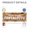 Signmission Farm Fresh Cantaloupe, 48 Inch x 120 Inch, Vinyl Banner B-120-30584 - alternate 5