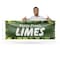 Signmission Farm Fresh Limes, 36 Inch x 96 Inch, Vinyl Banner B-96-30601 - alternate 5